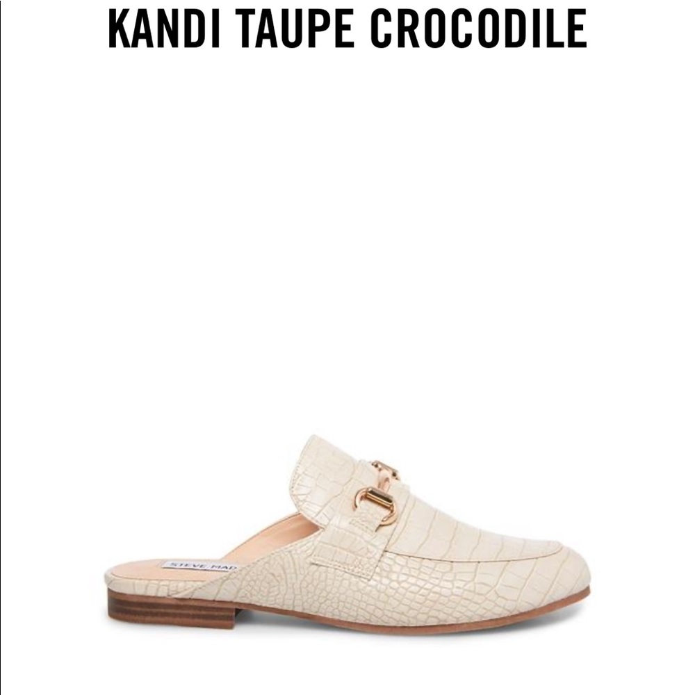 Steve Madden KANDI TAUPE CROCODILE